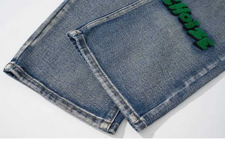 Choize | Trendy Y2K Washed Jeans