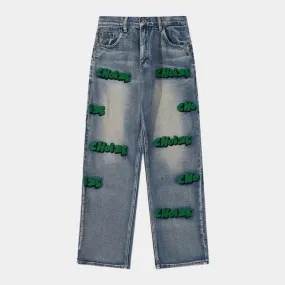 Choize | Trendy Y2K Washed Jeans