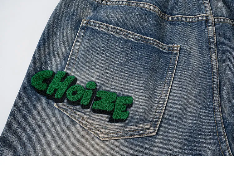 Choize | Trendy Y2K Washed Jeans