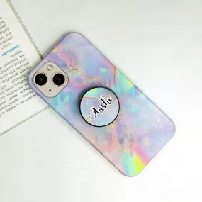 Cotton Candy Marble Phone Case Cover