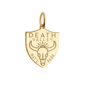 Death Valley National Park Charm, Solid Gold