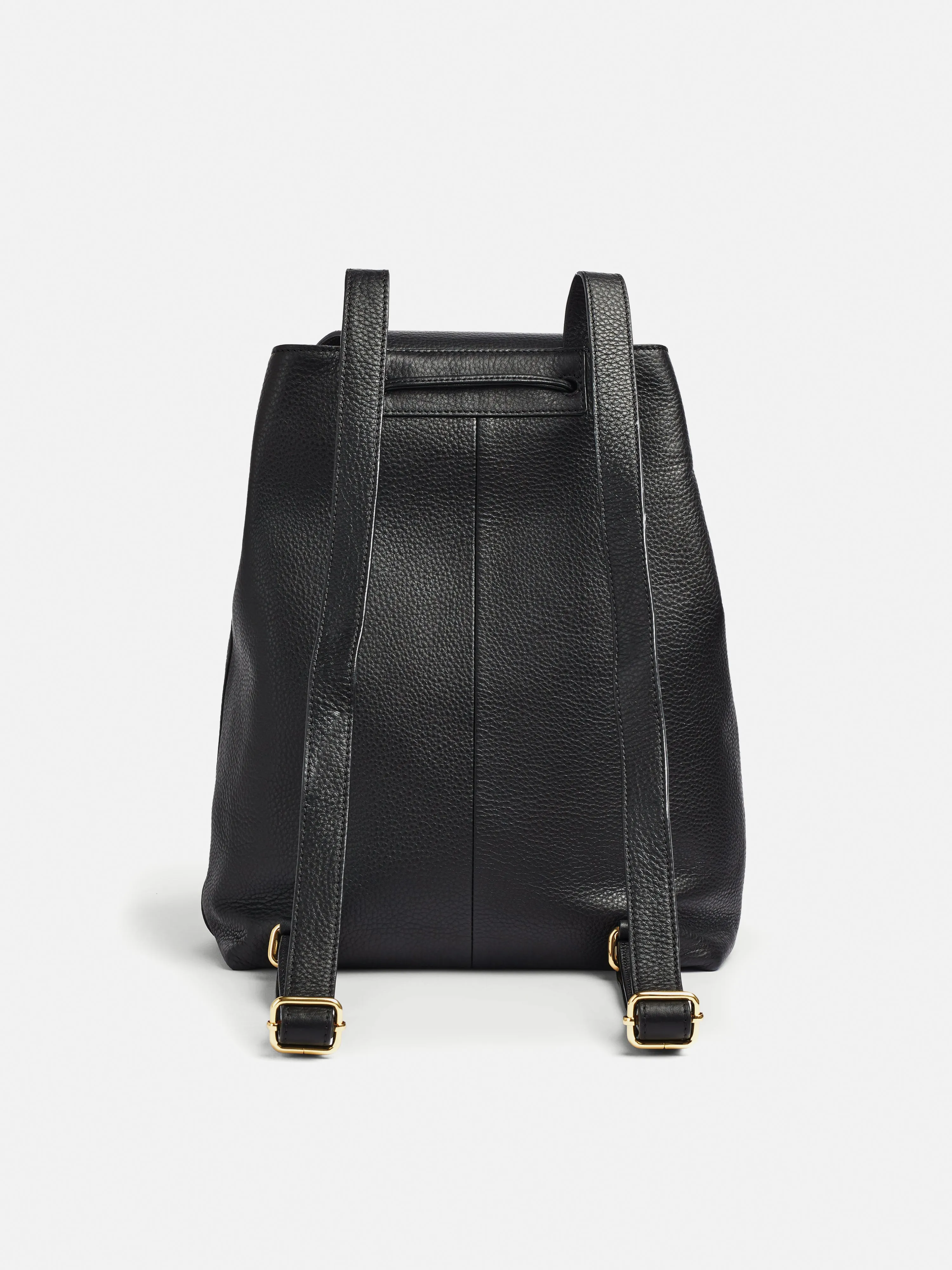 Debbie Leather Backpack | Black