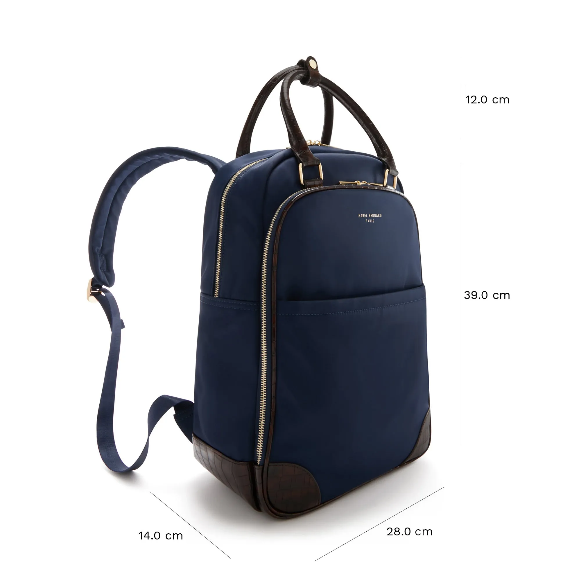 Du Louvre Cher blue backpack