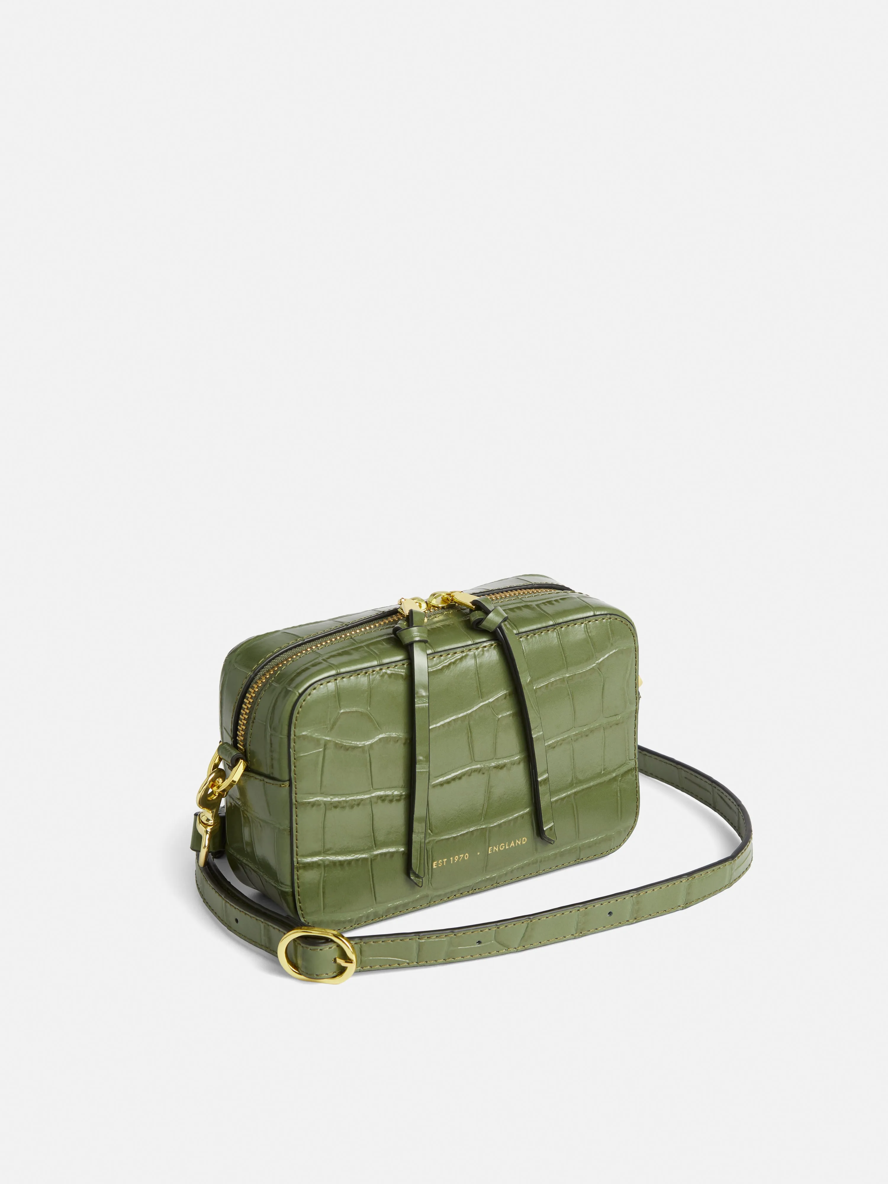 Farley Leather Crossbody | Green