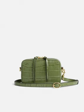 Farley Leather Crossbody | Green