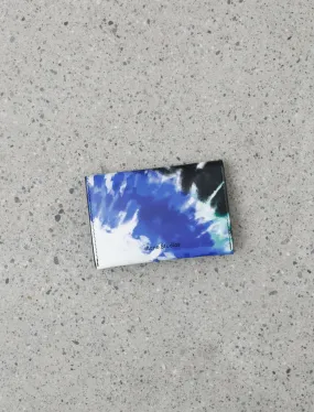 Folded Card Holder Tie Dye