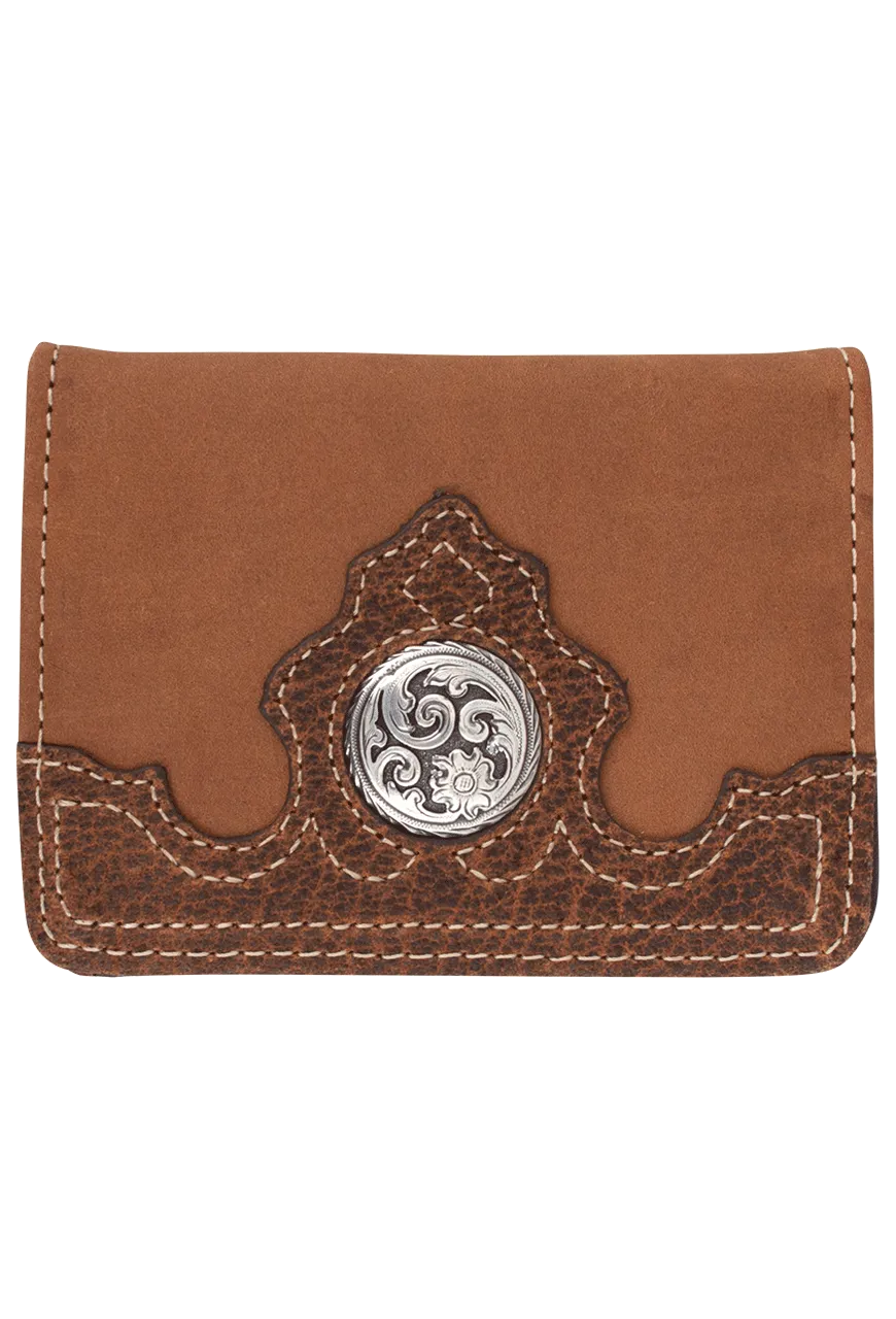 Gaucho Bifold Wallet - Tan and Brown