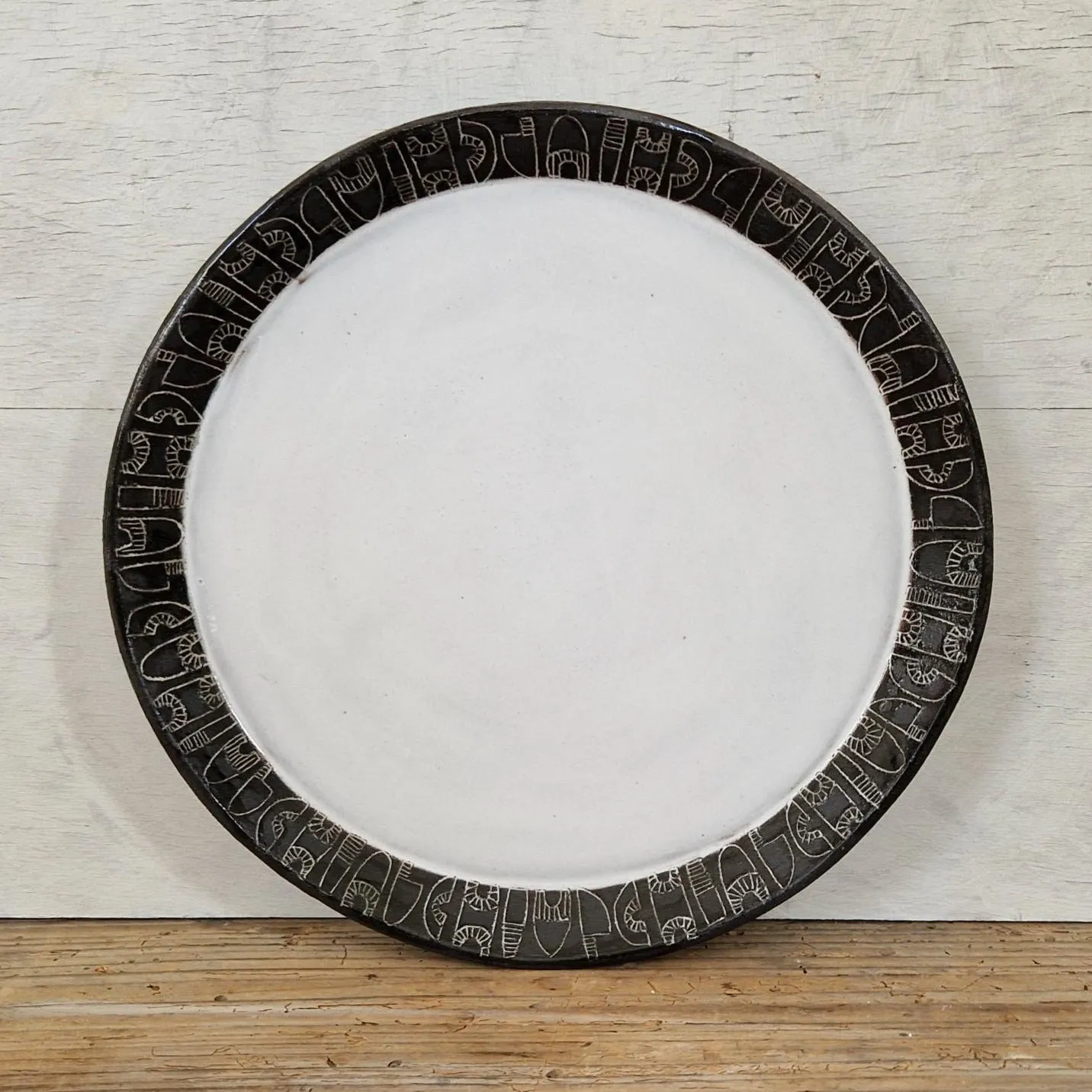 Geometric Patterns - large plate No. 1