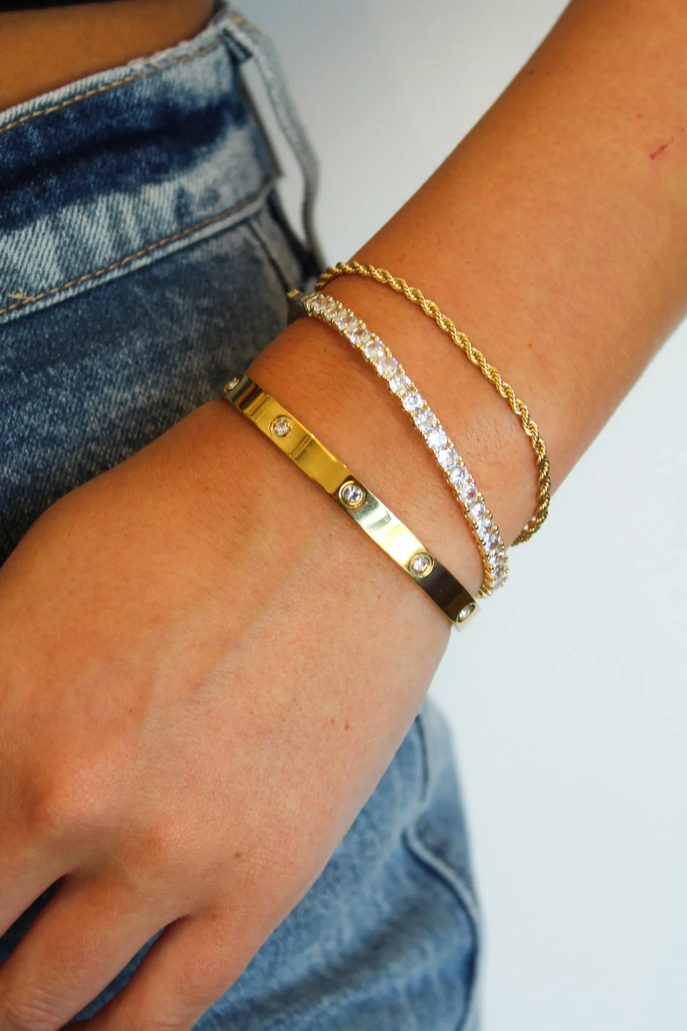 Give Me Love Gold Cuff