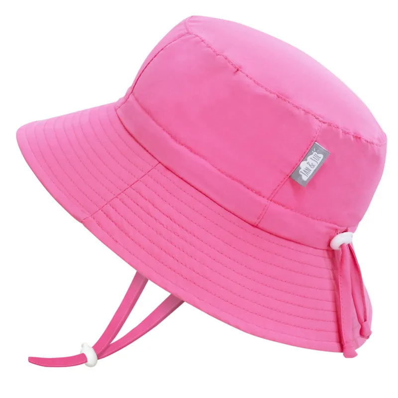 Jan & Jul Aqua Dry Bucket Hat - Watermelon Pink (Final Sale)