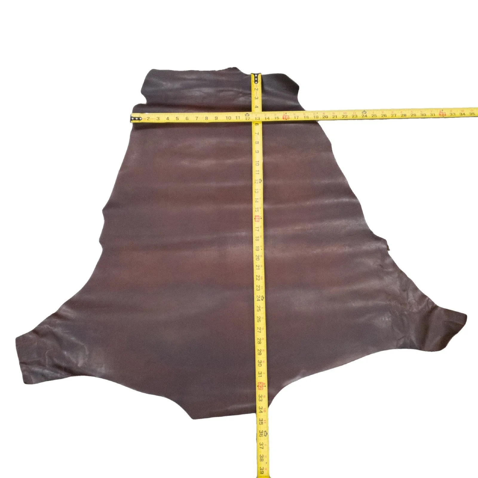 Kangaroo Chocolate Dyed Veg Tanned 5 - 7 Sq Ft Hides 2-3 oz