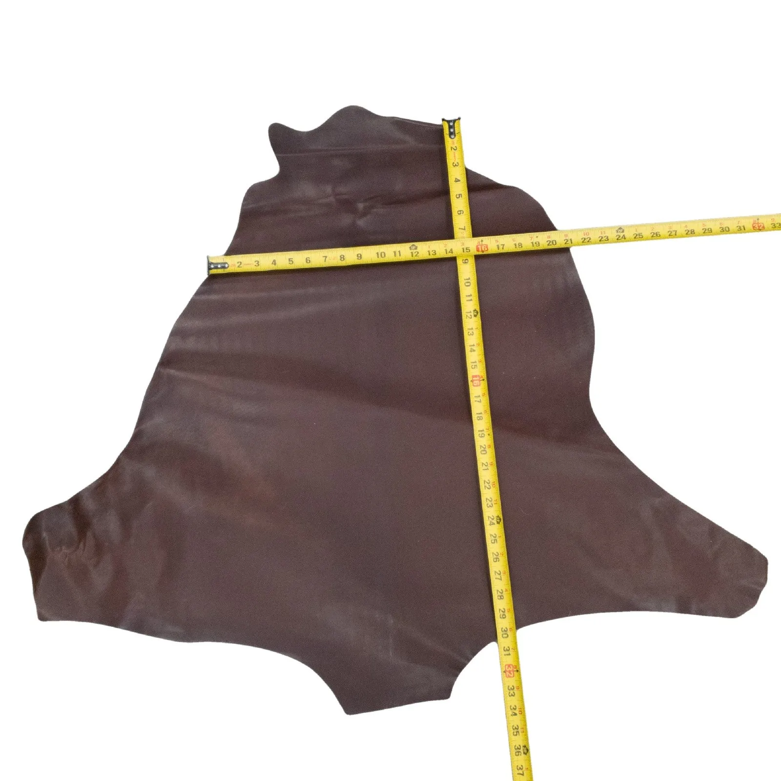 Kangaroo Chocolate Dyed Veg Tanned 5 - 7 Sq Ft Hides 2-3 oz