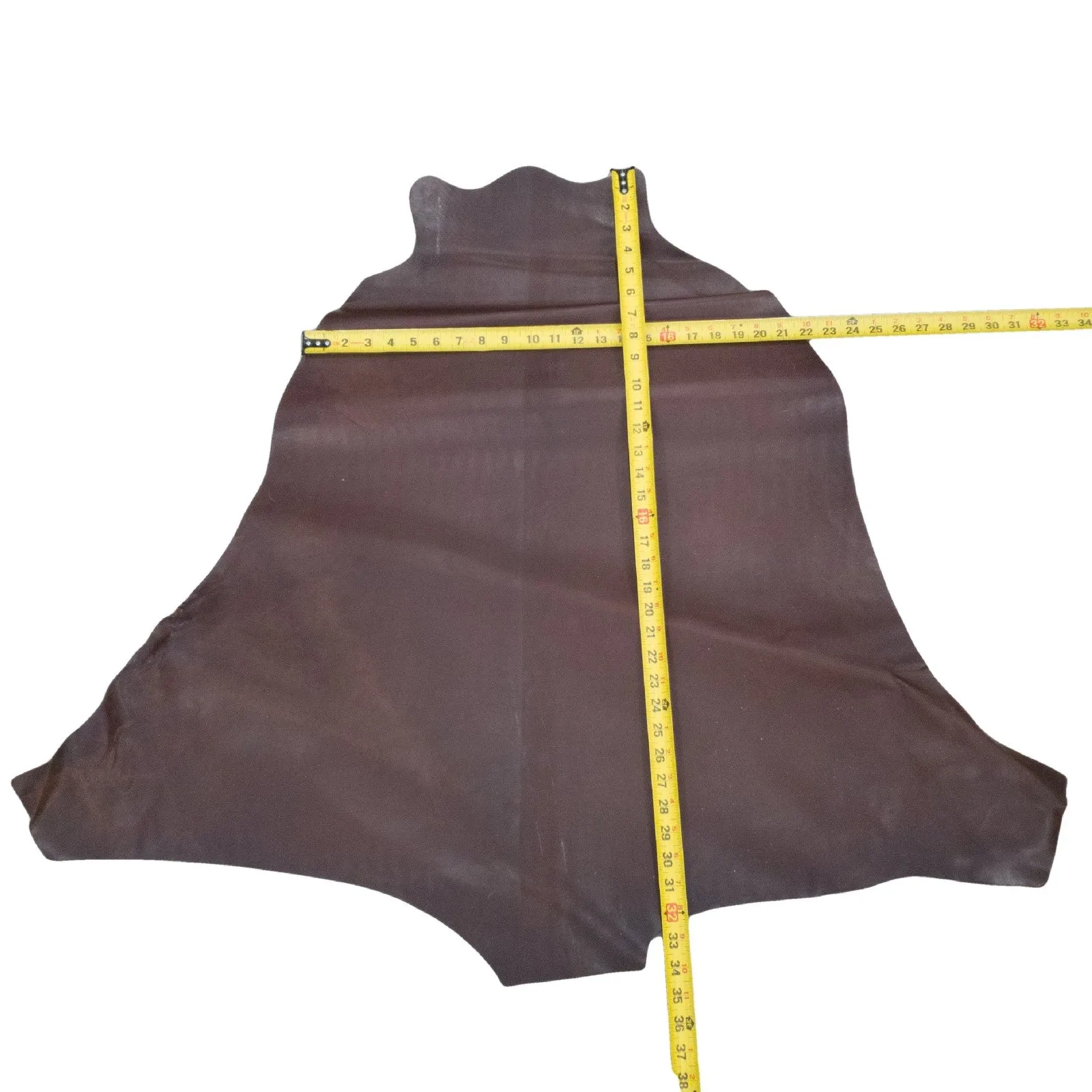 Kangaroo Chocolate Dyed Veg Tanned 5 - 7 Sq Ft Hides 2-3 oz