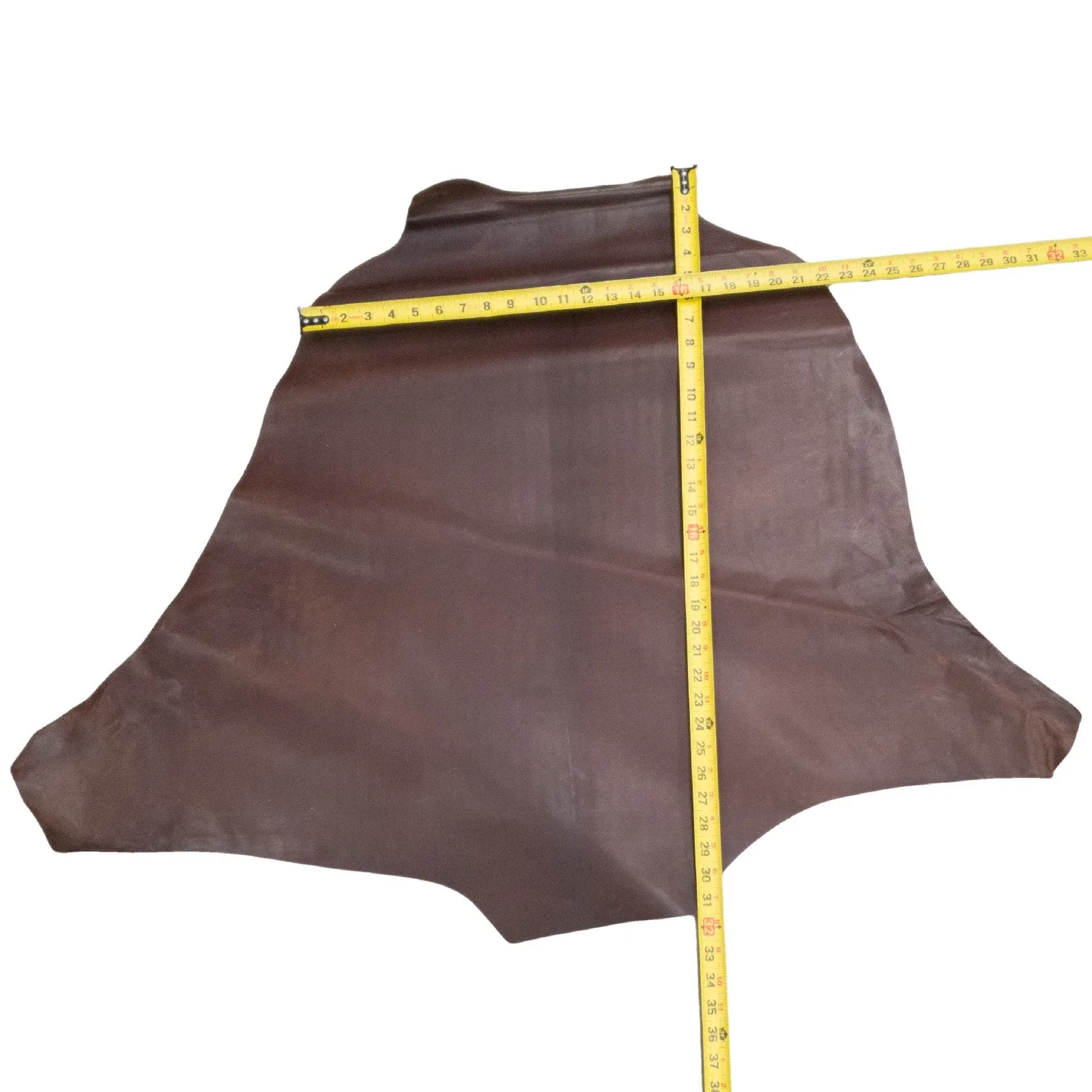 Kangaroo Chocolate Dyed Veg Tanned 5 - 7 Sq Ft Hides 2-3 oz