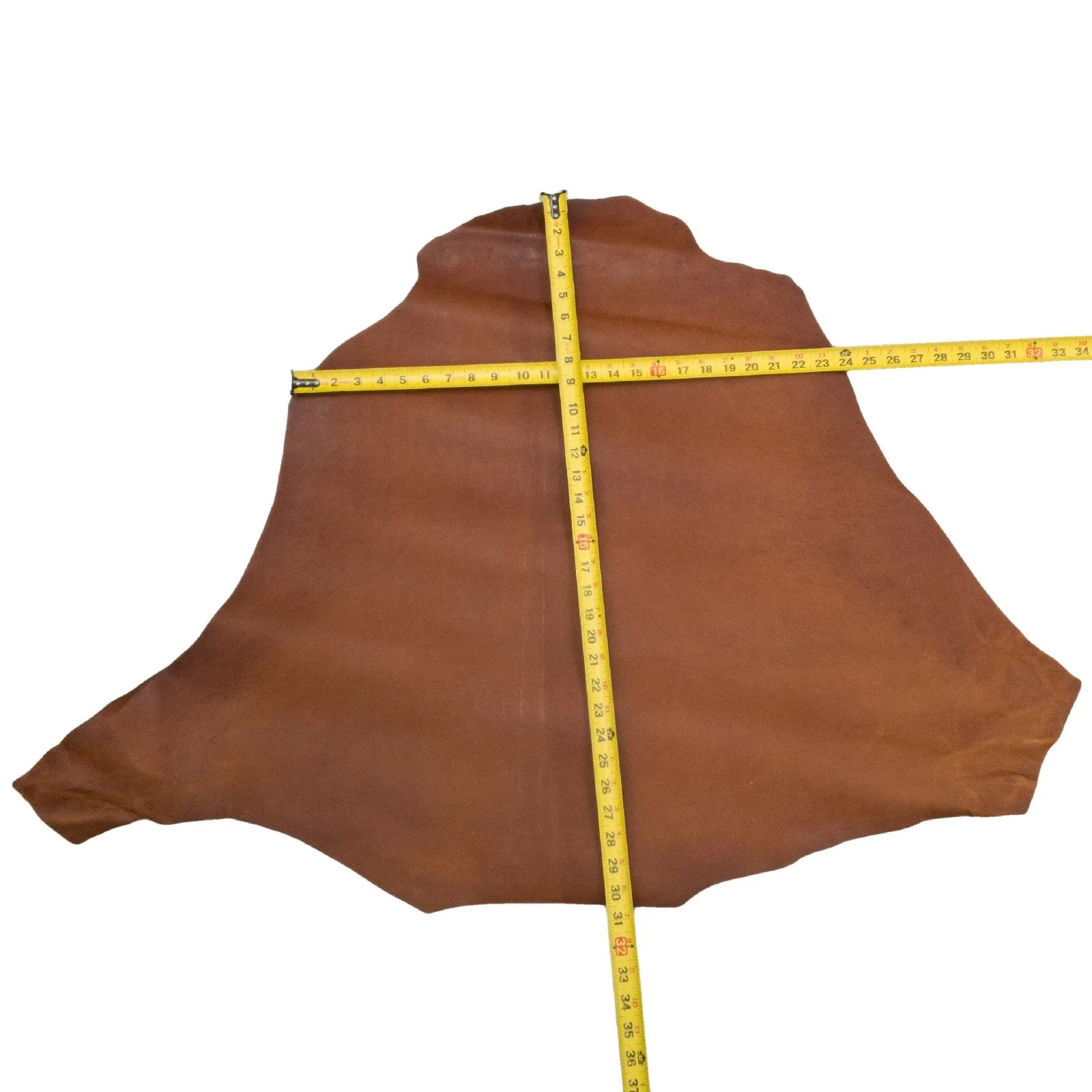 Kangaroo Tobacco Dyed Veg Tanned 5 - 7 Sq Ft Hides 2-3 oz