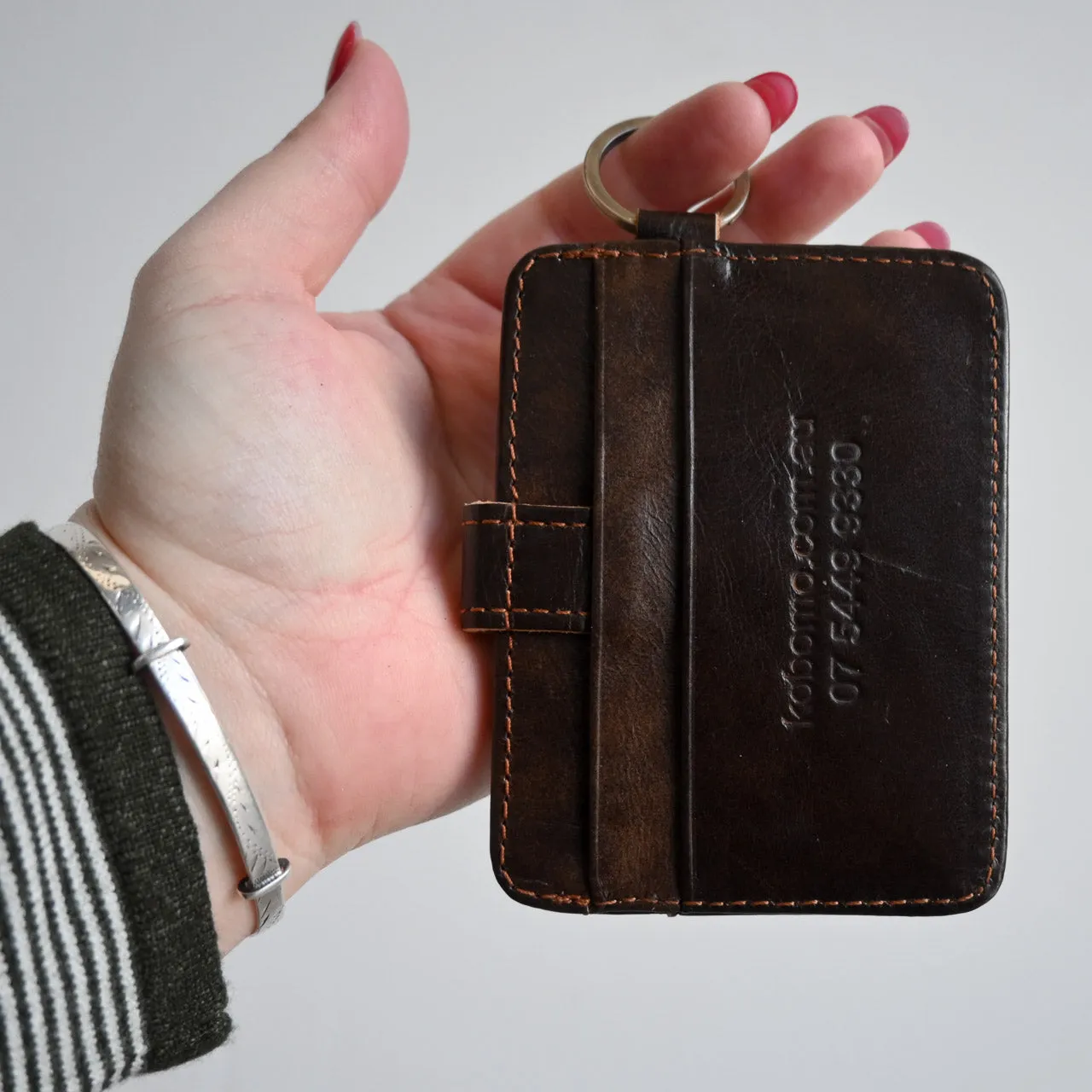 Keys And All Leather Wallet Keyring