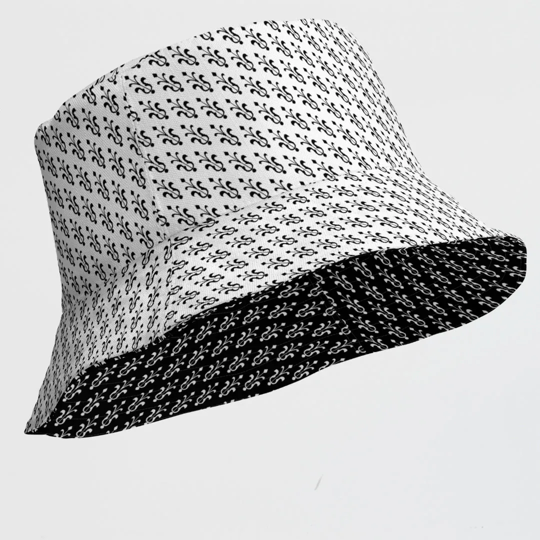 KOBOMO Fleur De Lis Reversible Bucket Hat