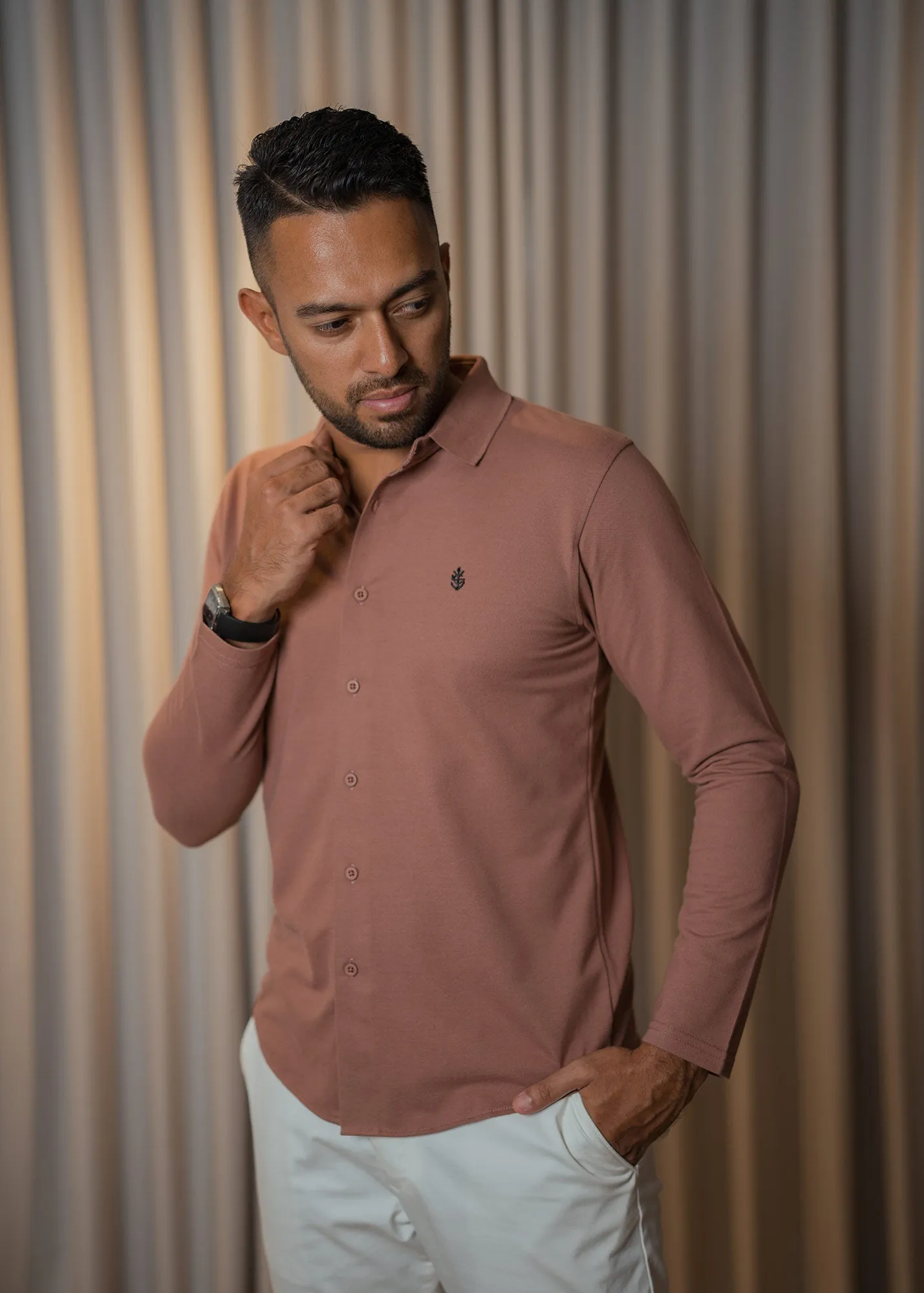 LCY | Smart Collar Hybrid Shirt