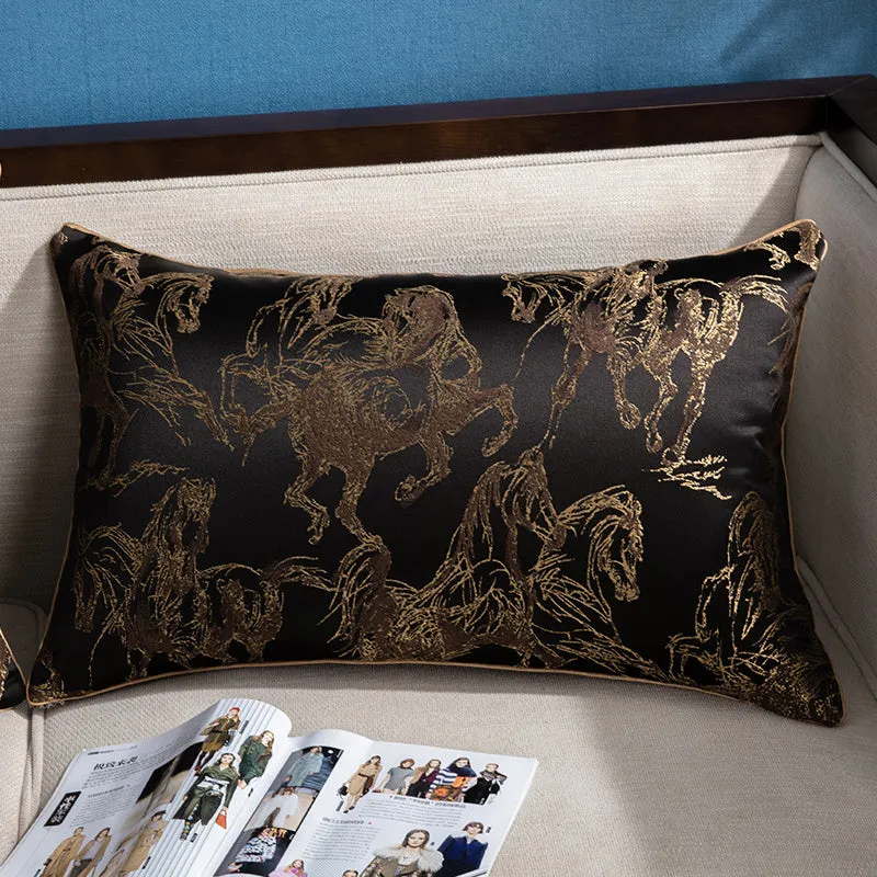 Light Luxury High Precision Jacquard Sofa Cushion Luxury Pillow