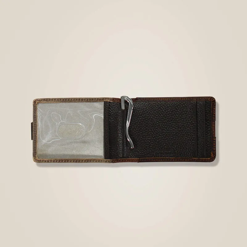 Men's Ariat Bifold Wallet Shaft Stich