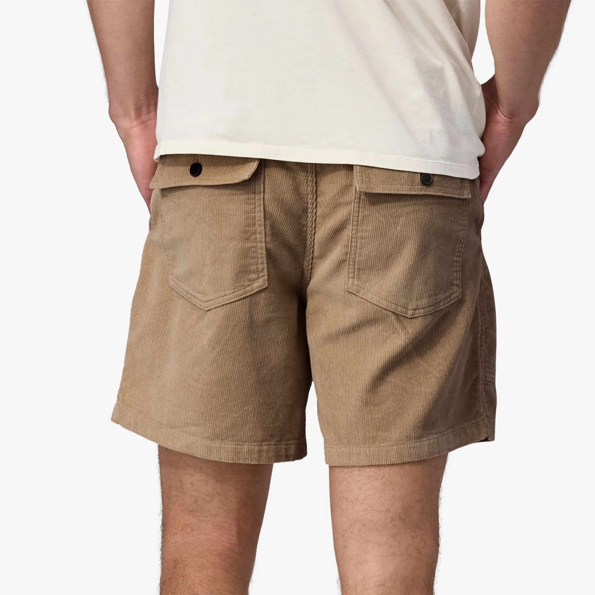 Men's Organic Cotton Cord Utility Shorts - 6"