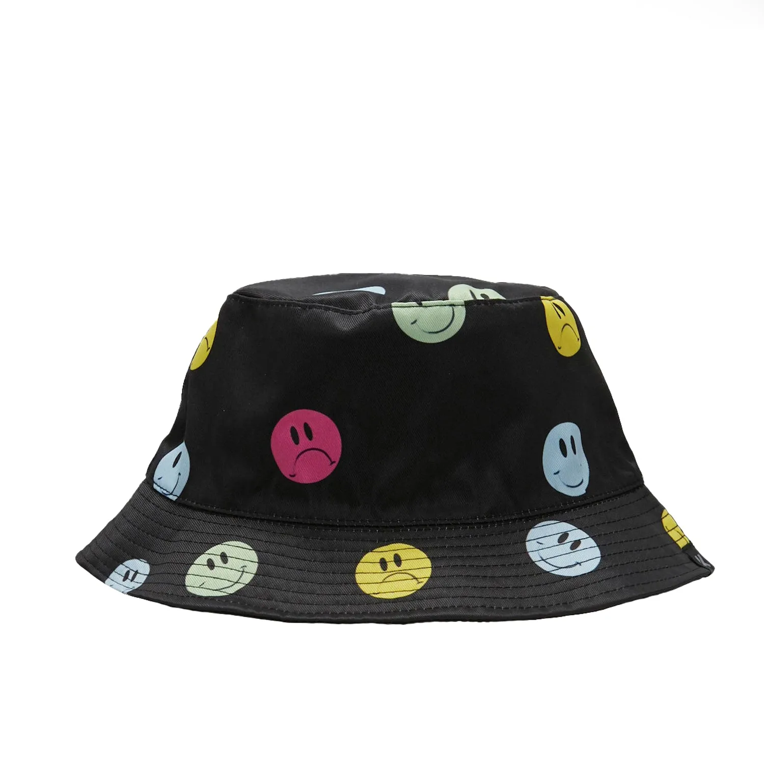 Mixed Emotions Black Bucket Hat