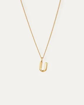 Monogram Necklace - U