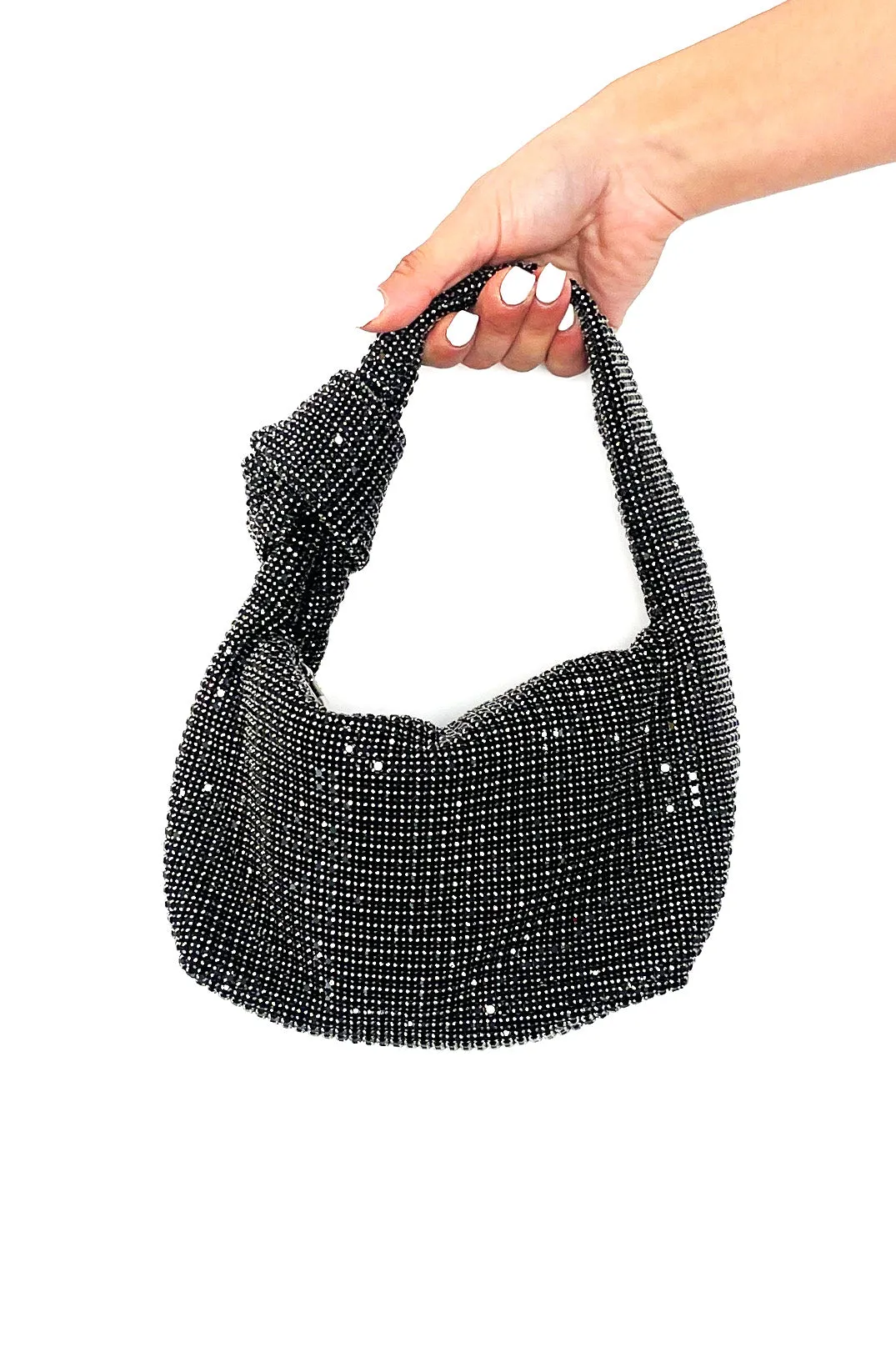 NATALIA SHOULDER BAG BLACK