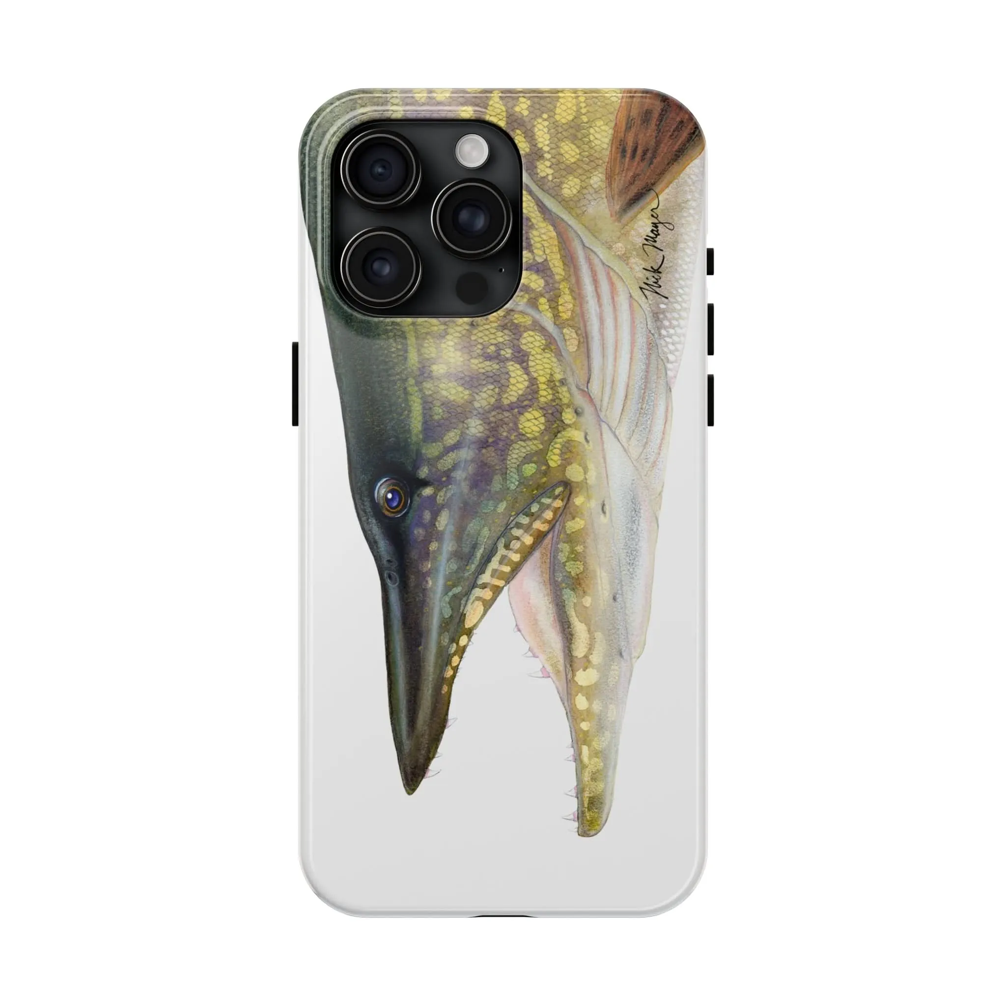 Northern Pike Face Phone Case (iPhone)