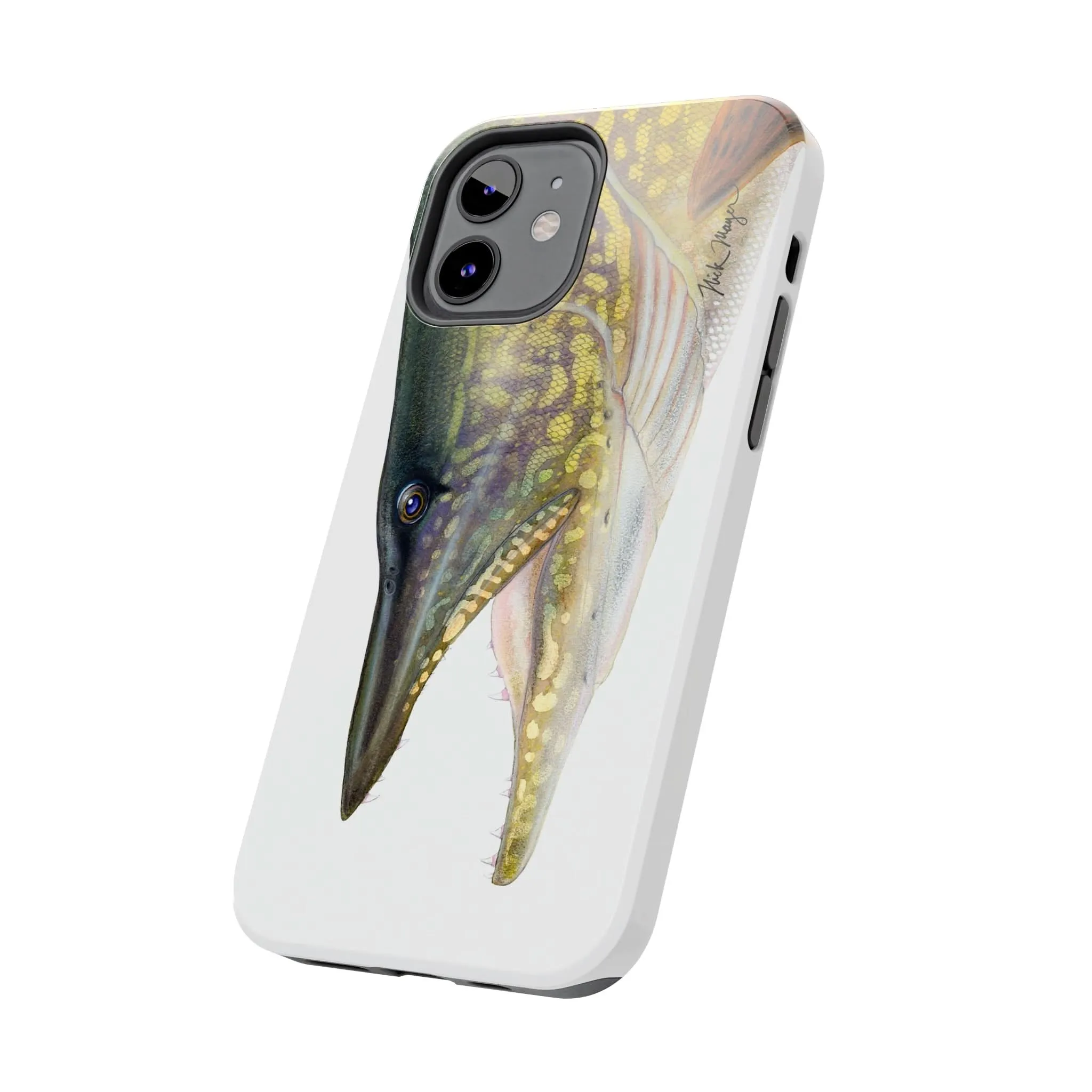 Northern Pike Face Phone Case (iPhone)