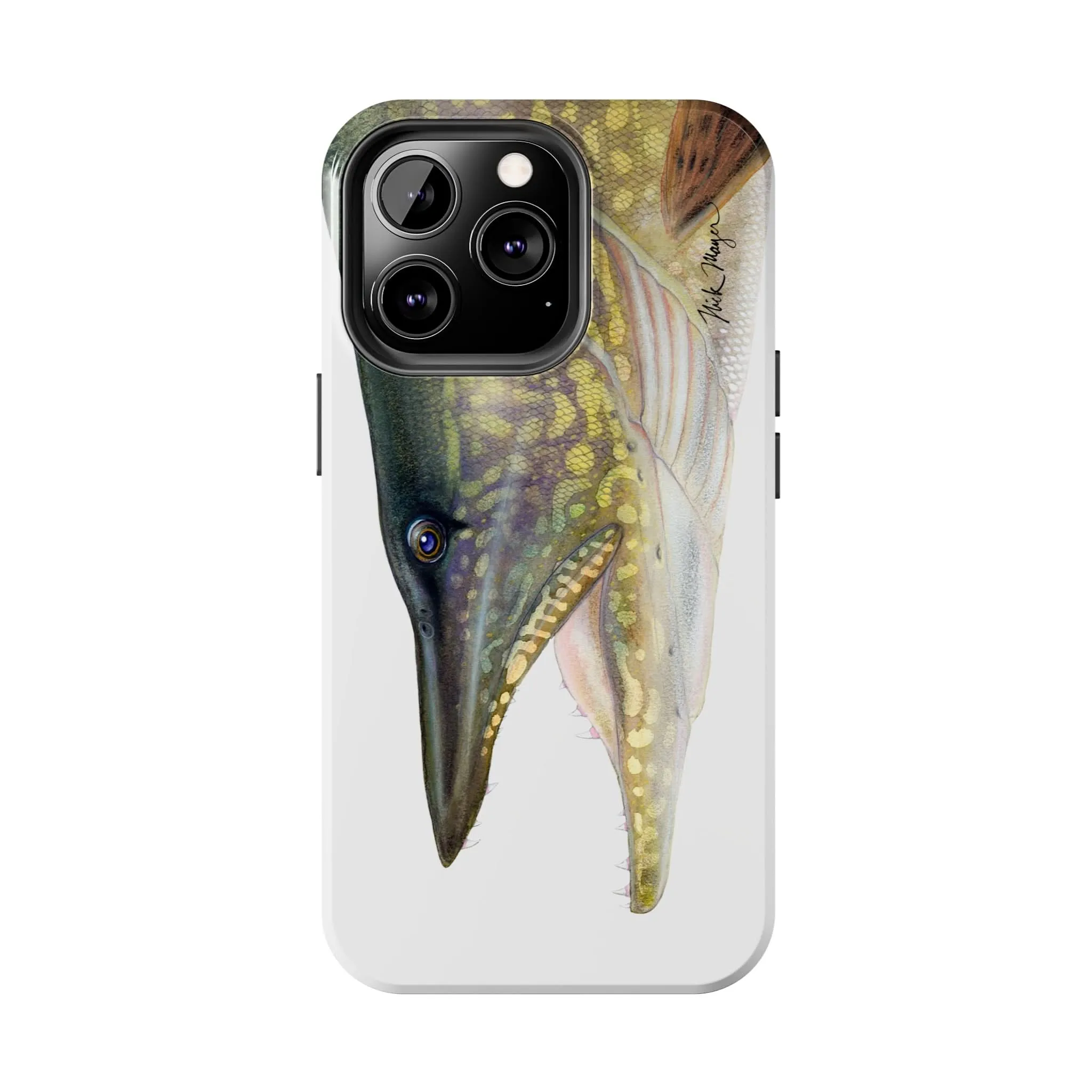 Northern Pike Face Phone Case (iPhone)