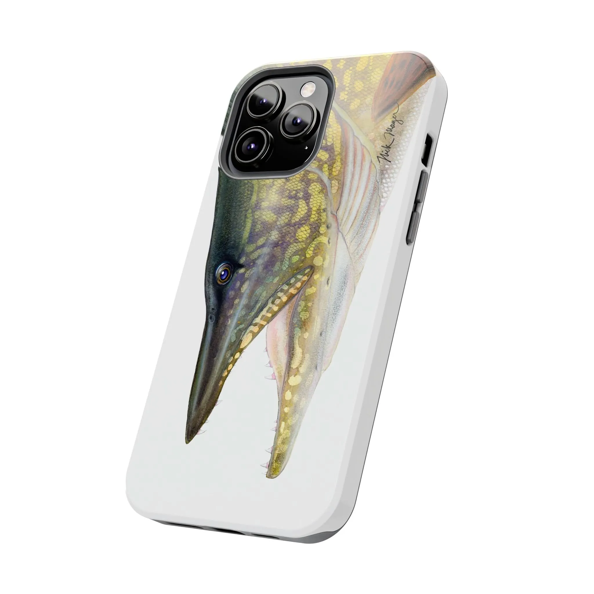 Northern Pike Face Phone Case (iPhone)