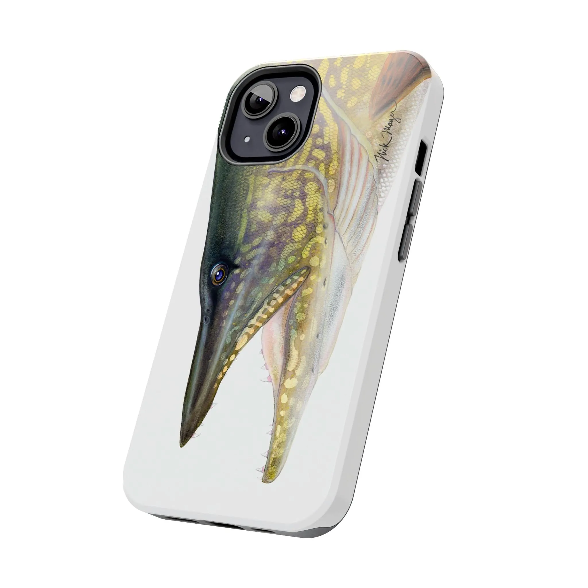 Northern Pike Face Phone Case (iPhone)