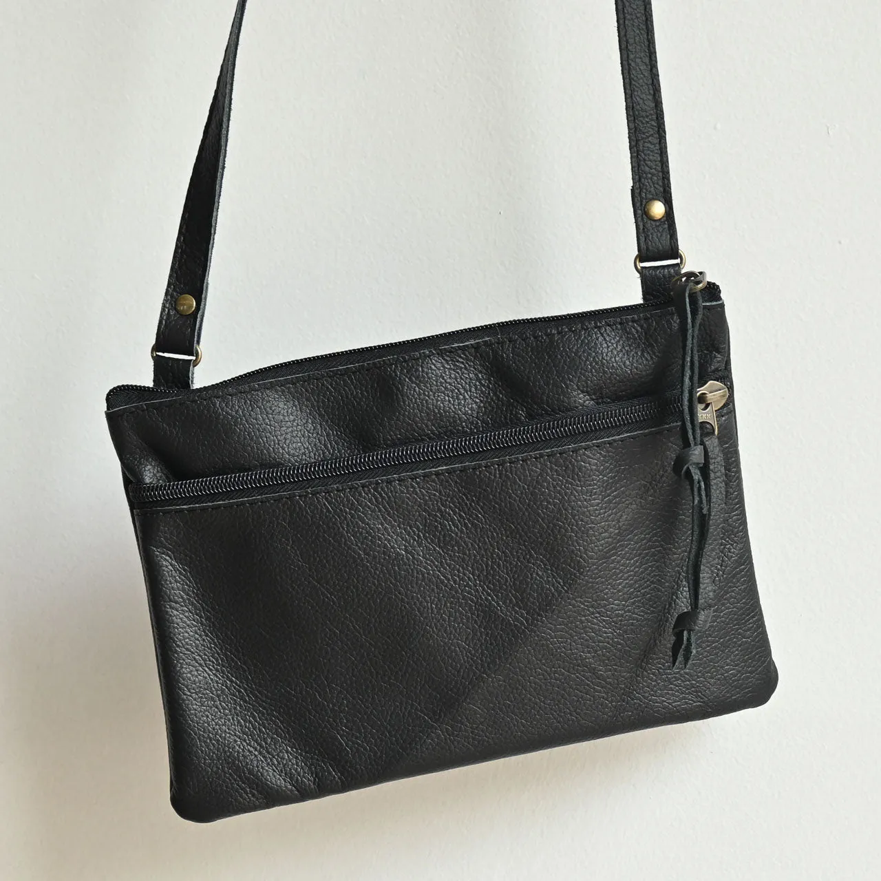 Not My First Rodeo Leather Shoulder Bag