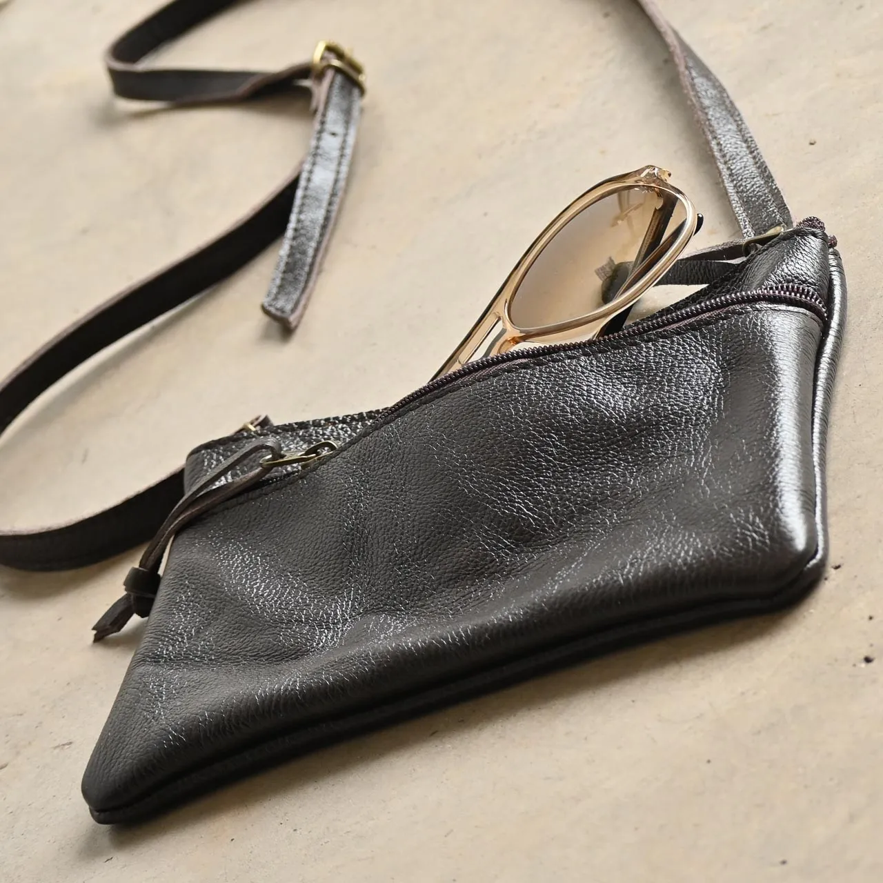 Not My First Rodeo Leather Shoulder Bag