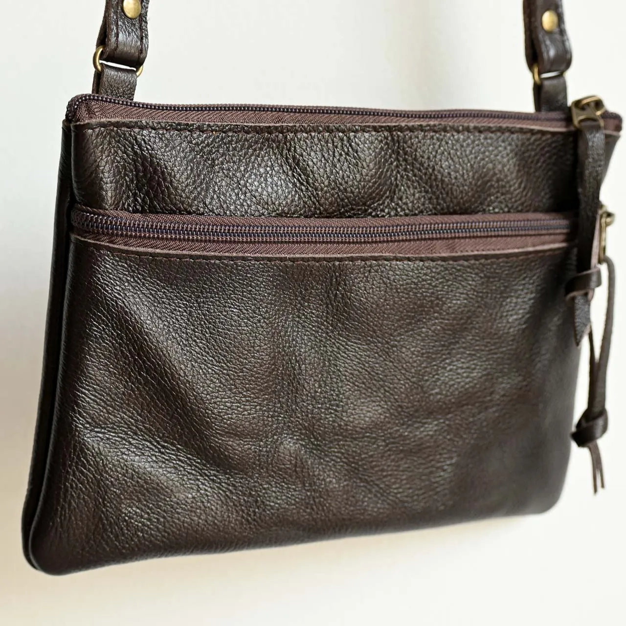 Not My First Rodeo Leather Shoulder Bag