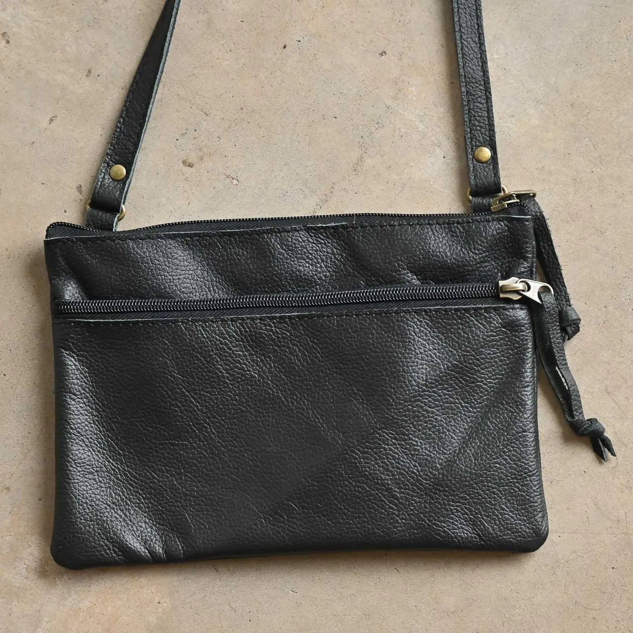 Not My First Rodeo Leather Shoulder Bag