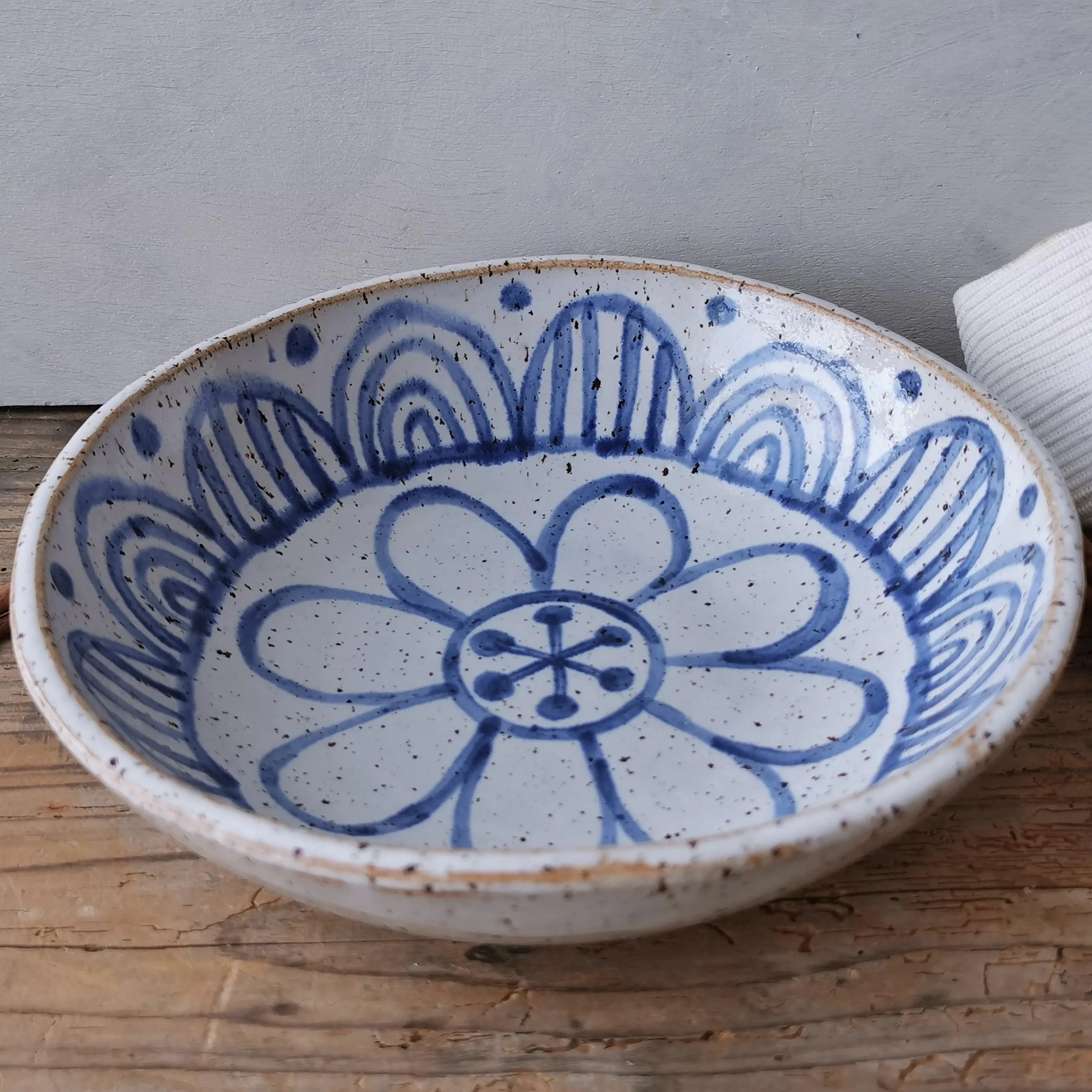 Pasta bowl handpainted No. 8