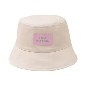 "Forest" Cotton Reversible Bucket Hat - Cream