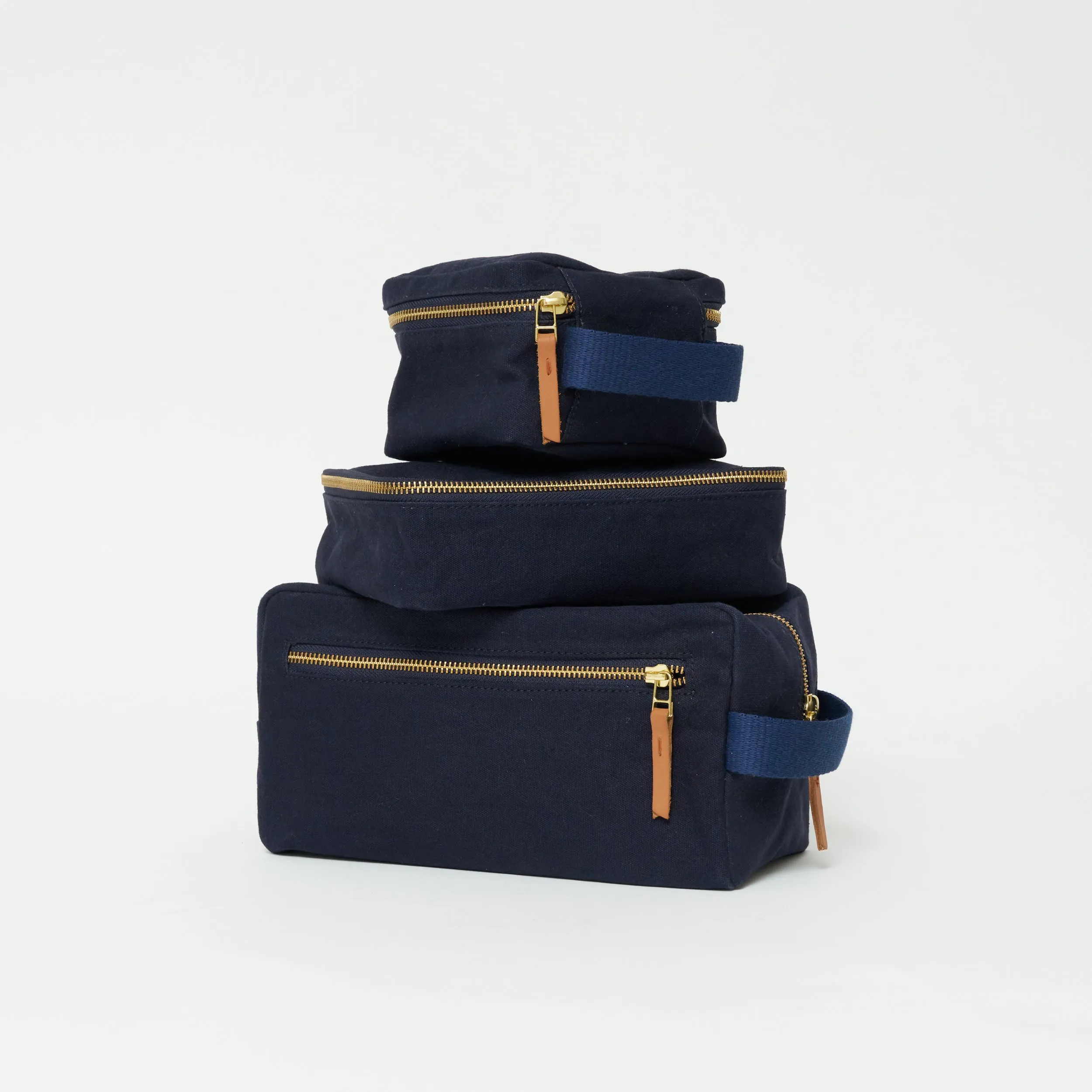 Rectangular Travel Pouch - Navy