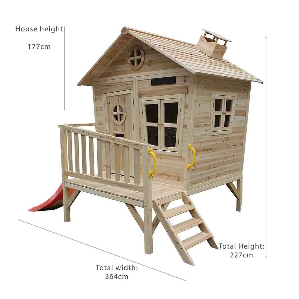 Redwood Penthouse Playhouse - Durable & Safe