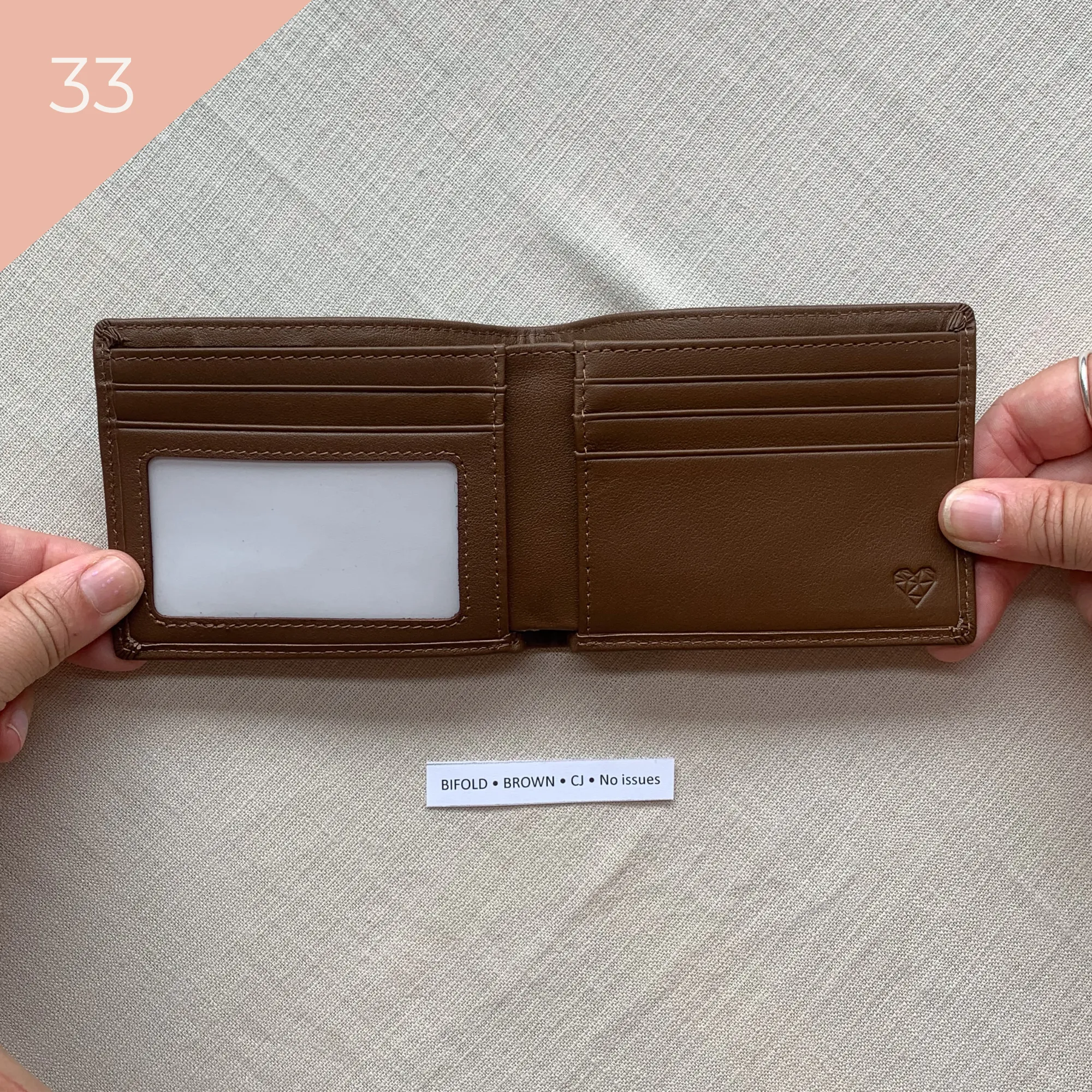 SECONDS -  Bifold Wallet