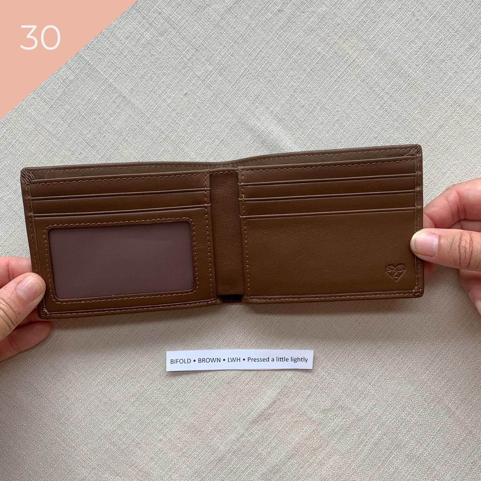 SECONDS -  Bifold Wallet