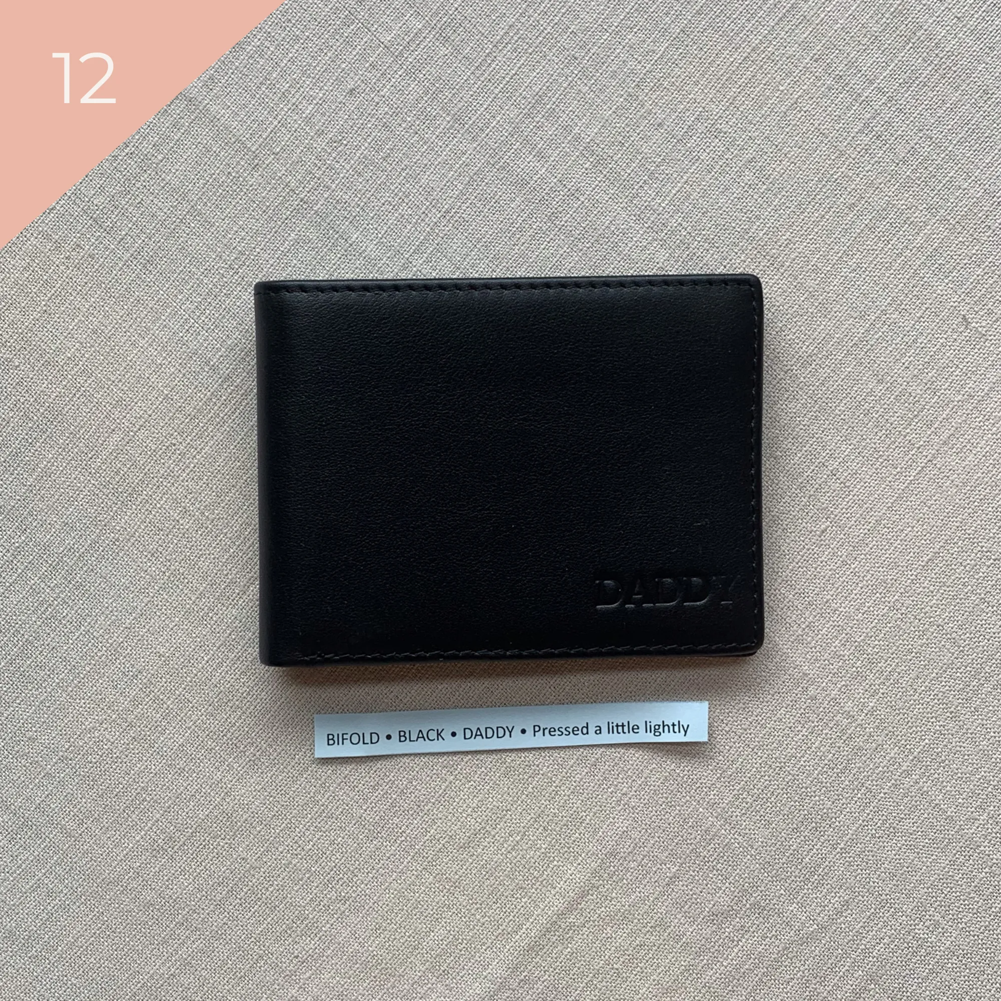 SECONDS -  Bifold Wallet