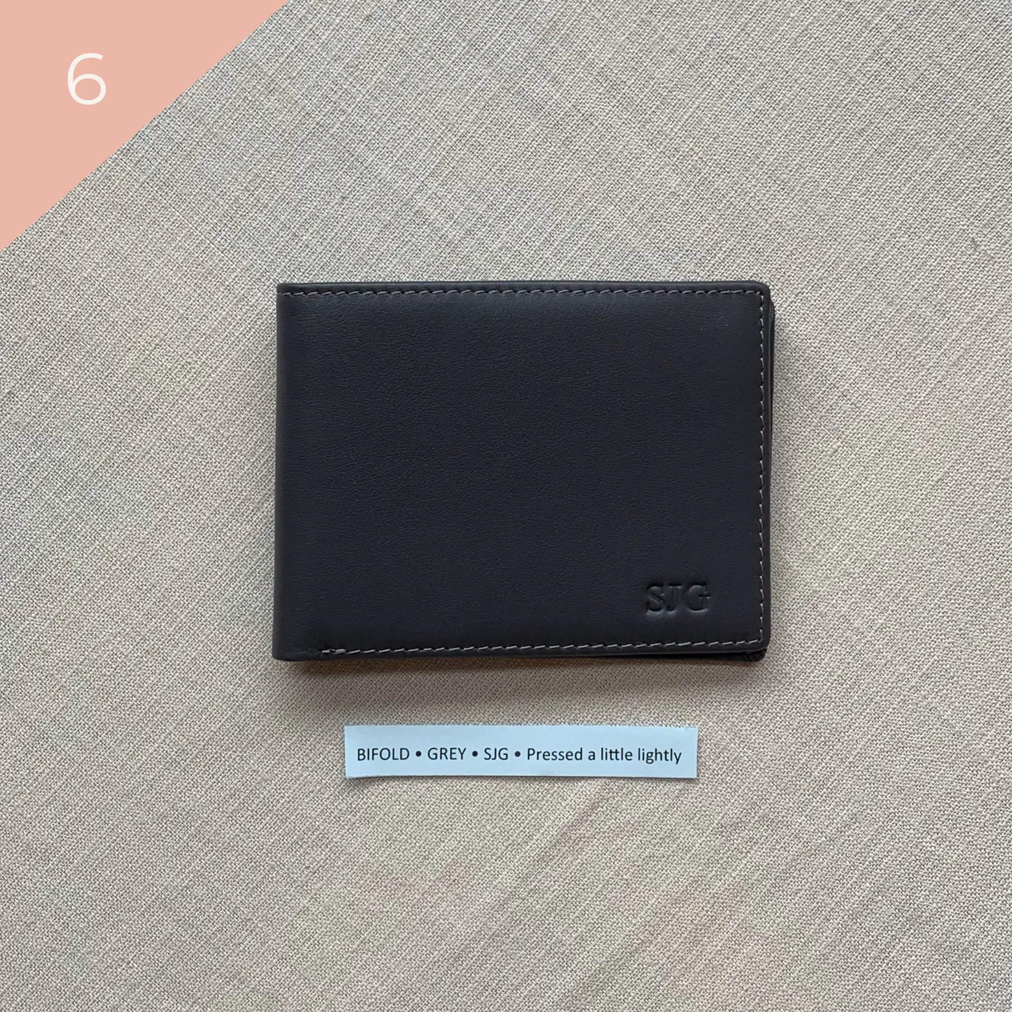 SECONDS -  Bifold Wallet