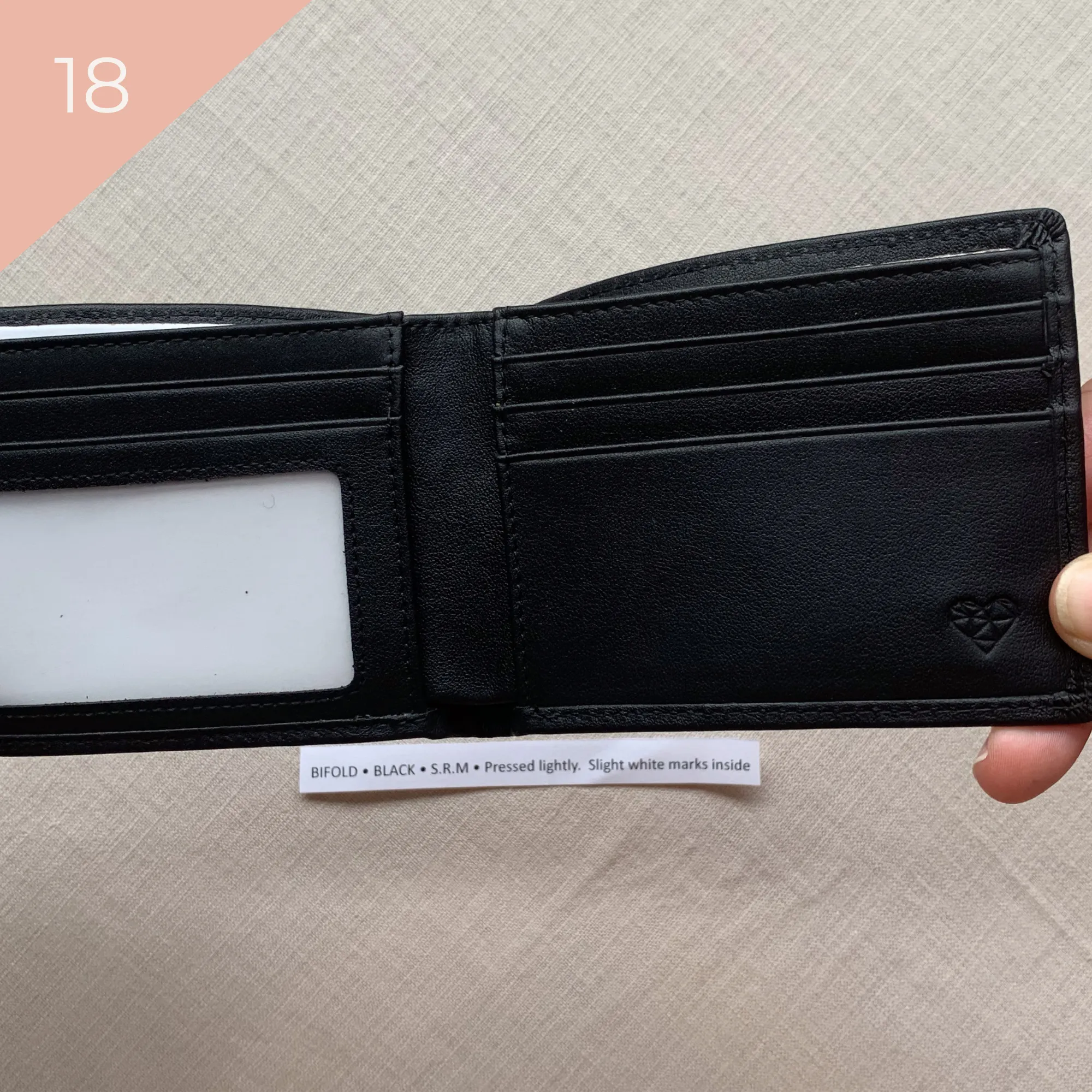 SECONDS -  Bifold Wallet