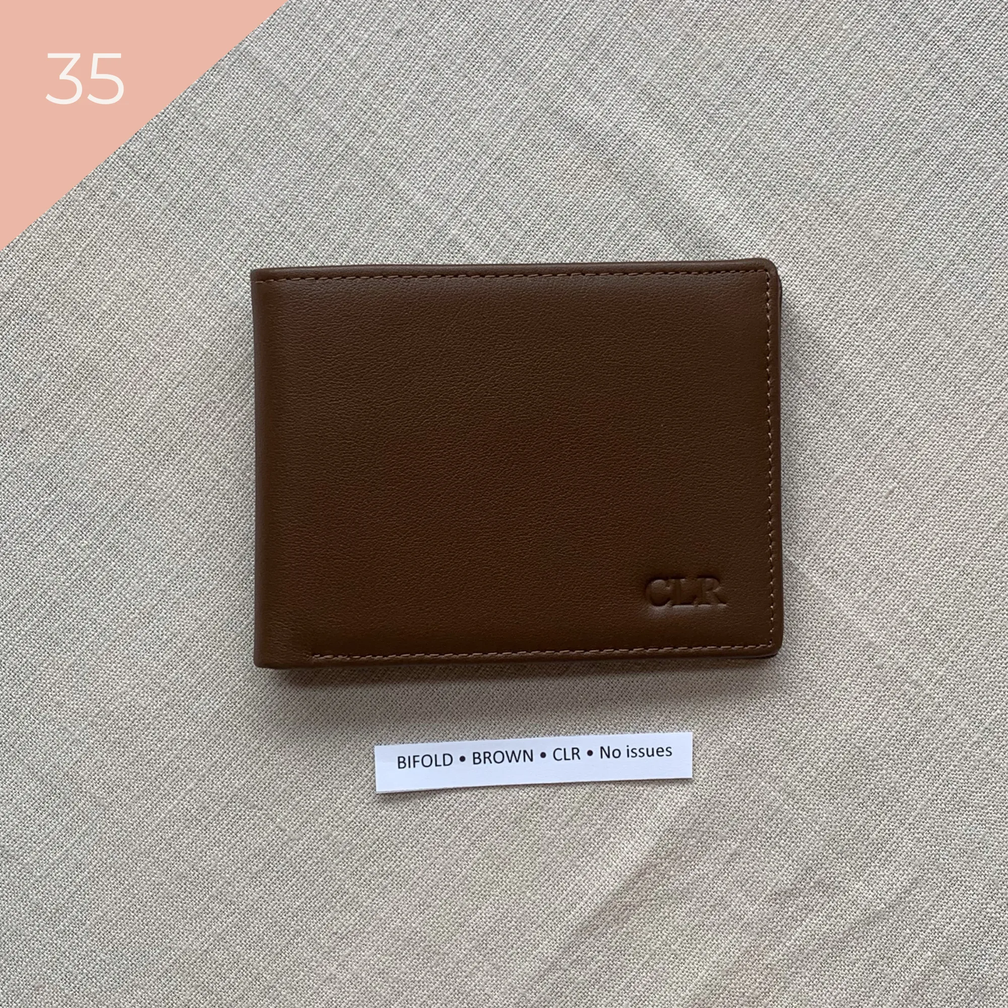 SECONDS -  Bifold Wallet