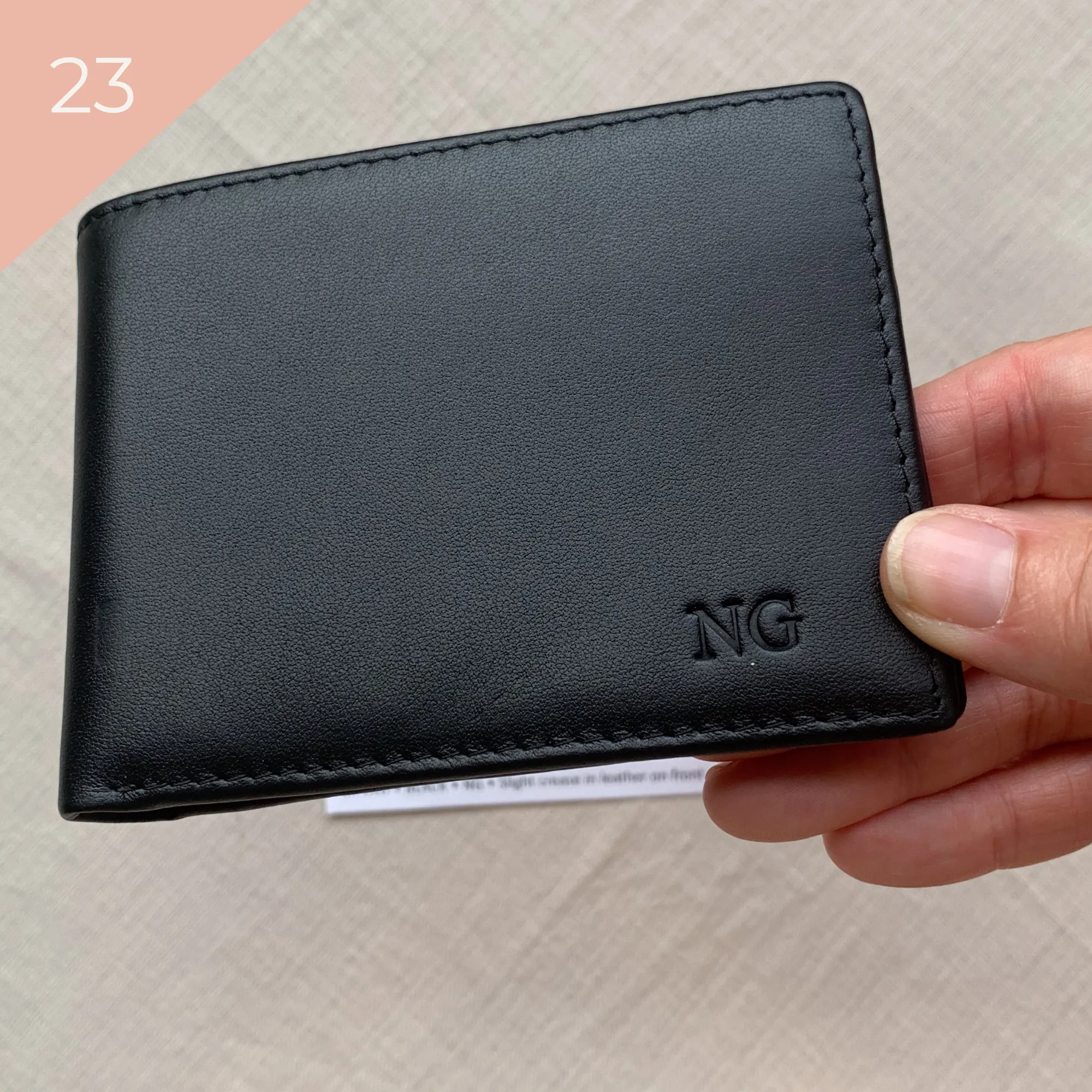 SECONDS -  Bifold Wallet