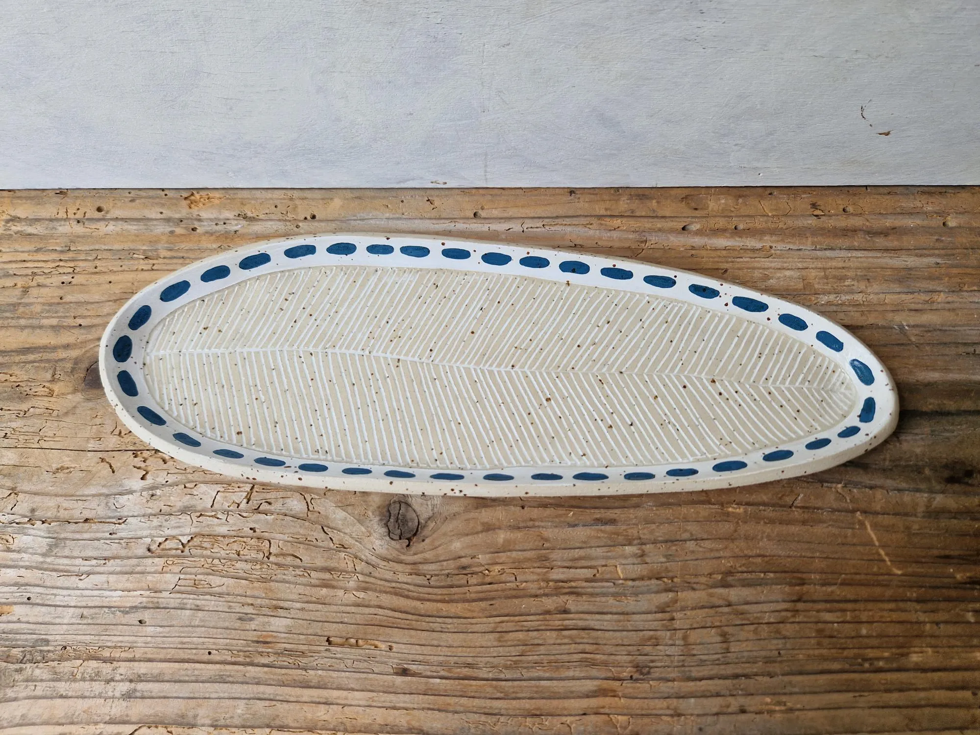 Sgraffito serving platter No. 4