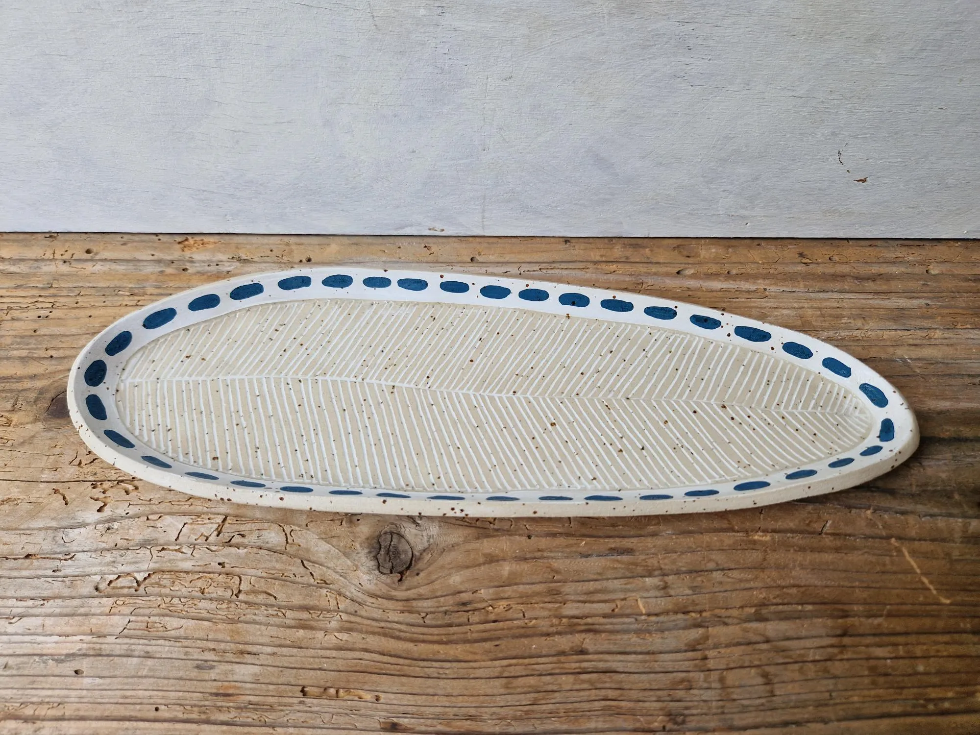 Sgraffito serving platter No. 4